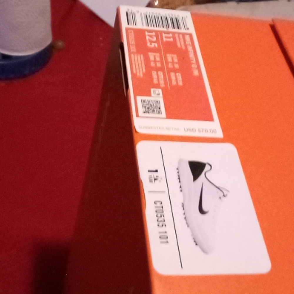 Mens Nike Infinity G Sneakers no size 11. - Picture 10 of 10